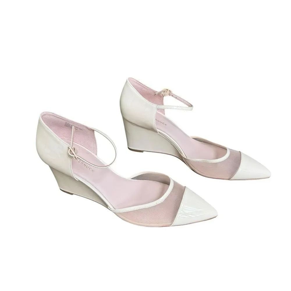 Tuckernuck Ivory Patent Darcy Wedges 9